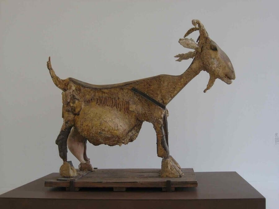 She-Goat (1950) - Made of plaster and later cast in bronze